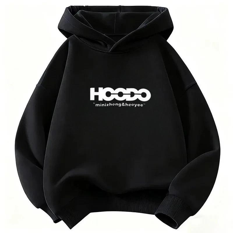 Sweat à capuche d'hiver/automne style coréen pour enfants. Vêtements d'extérieur confortables, respirants, de grande taille et chauds pour garçons et filles.
