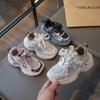 Girls' dad shoes 2025 autumn new children's sports shoes mesh breathable lightweight soft sole boys running shoes tide