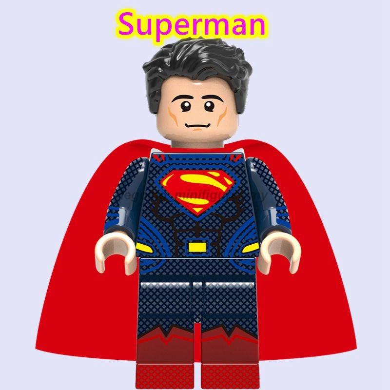Compatible With Marvel Minifigures Superman Green Lantern Building Blocks Toys For Children