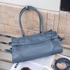 Women Natural Cowhide Leather Shoulder Bag Female Genuine Leather Tote Bag Lady Designer Luxury  Crossbody Bags Handbag