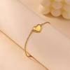 Love Bracelet Women's Tide Niche Design Stainless Steel Does Not Fade Cold Wind Personality Simple Couple Jewelry