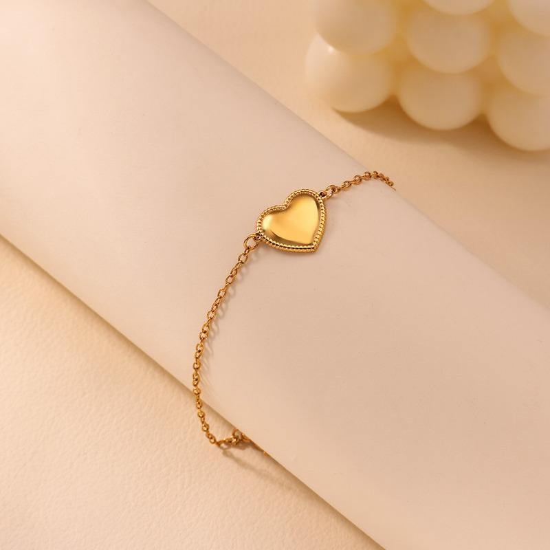Love Bracelet Women's Tide Niche Design Stainless Steel Does Not Fade Cold Wind Personality Simple Couple Jewelry