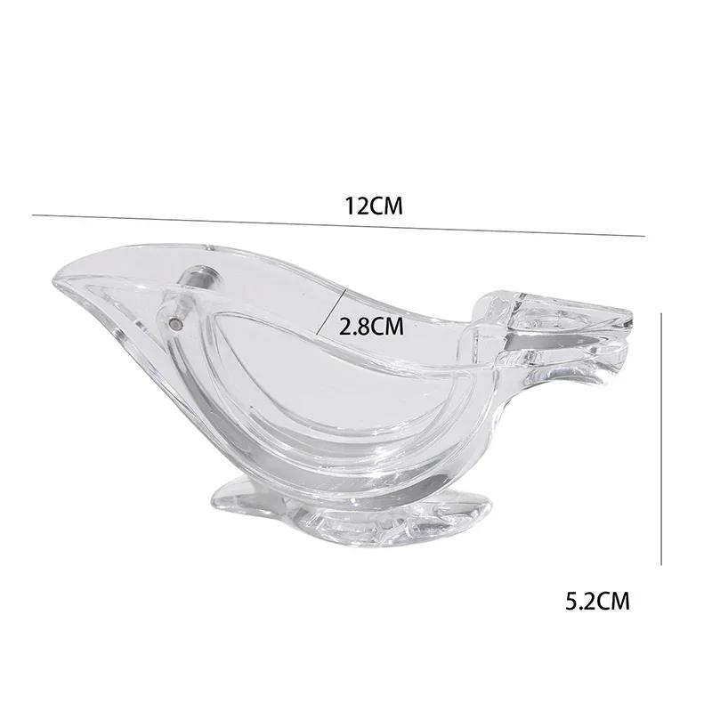2/1ks Manuální odšťavňovač Plátky pomeranče citronu Gadget na výrobu šťávy Kuchyň Domácnost Lisovací protiskluzový nástroj Lis na citrony Tvar ptáka Protiskluzový lis