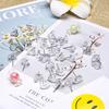 120 Transparent Heart Push Pins for Office, Posters, Postcards, and Corkboard Decorations
