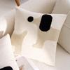 Cute Cartoon Dog Square Pillowcase