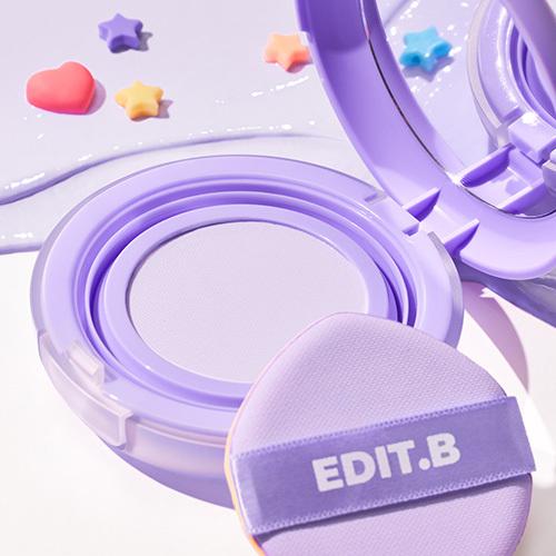 EDIT.B Marshmallow Tone-Up Cushion (+Pouch Included 2 Colors)