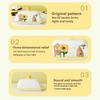 Spring Bee Sunflower Elf Ceramic Tableware Butter Plate Western Food