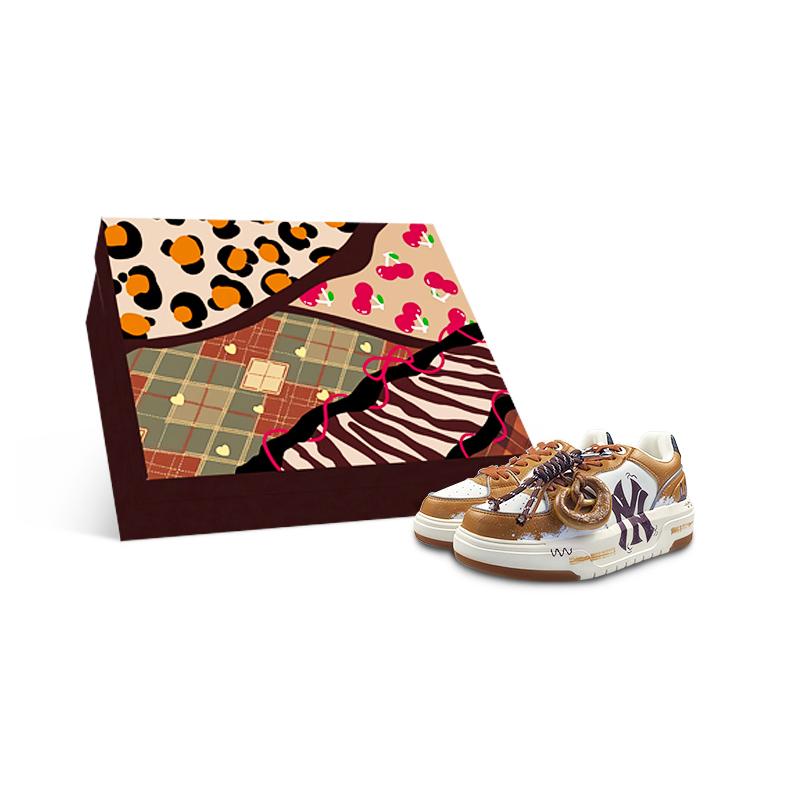 

MLB Chunky Liner Low top Skateboard Shoes Unisex Beige Brown 3ASXCA12N-50IVS(Team652-BOX) 44