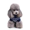 Pet Knitted Sweater Christmas Puppy Clothes 3Pcs Blue Winter
