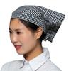 Working Cap Restaurant Triangle Hair Kerchief Vintage Fashion Cotton Chef Hat Hygiene Work Cap for Restaurant Accessories