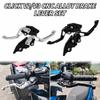 Aluminum Zinc Zinc Alloy Clutch Drum Brake Lever Adjustable Front and Rear Handbrake  Motorcycle Modification