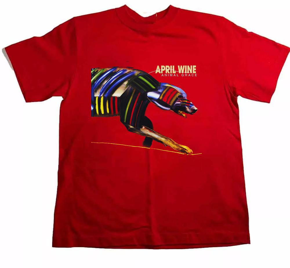 Animal Grace Album by April Wine Band T Shirt Full Size S-5XL Unisex T-Shirt XXXL