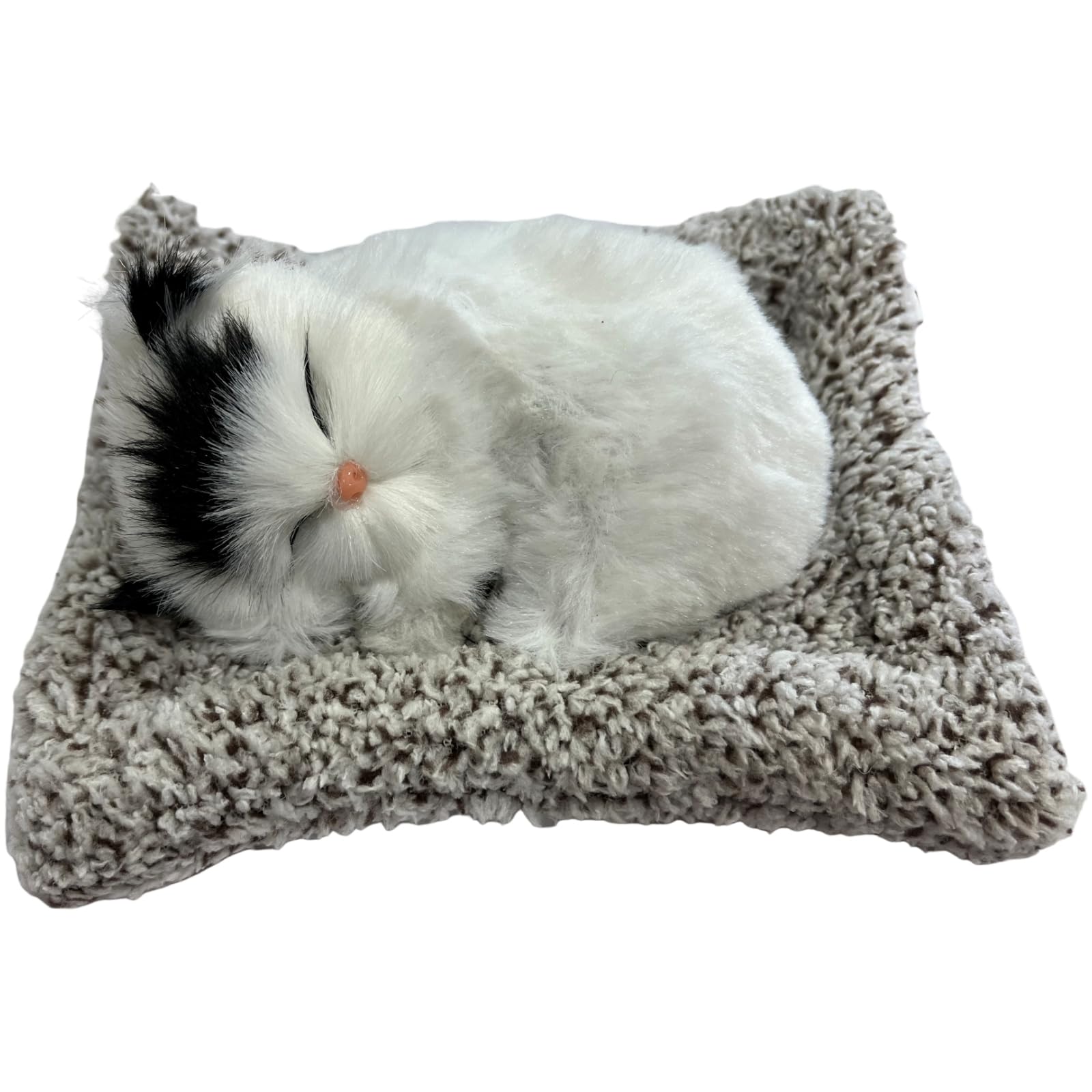 

Q-FLA Plush Ornament, Meowing Cat, Black and White, Perfect for Gifts and Celebrations, 825187