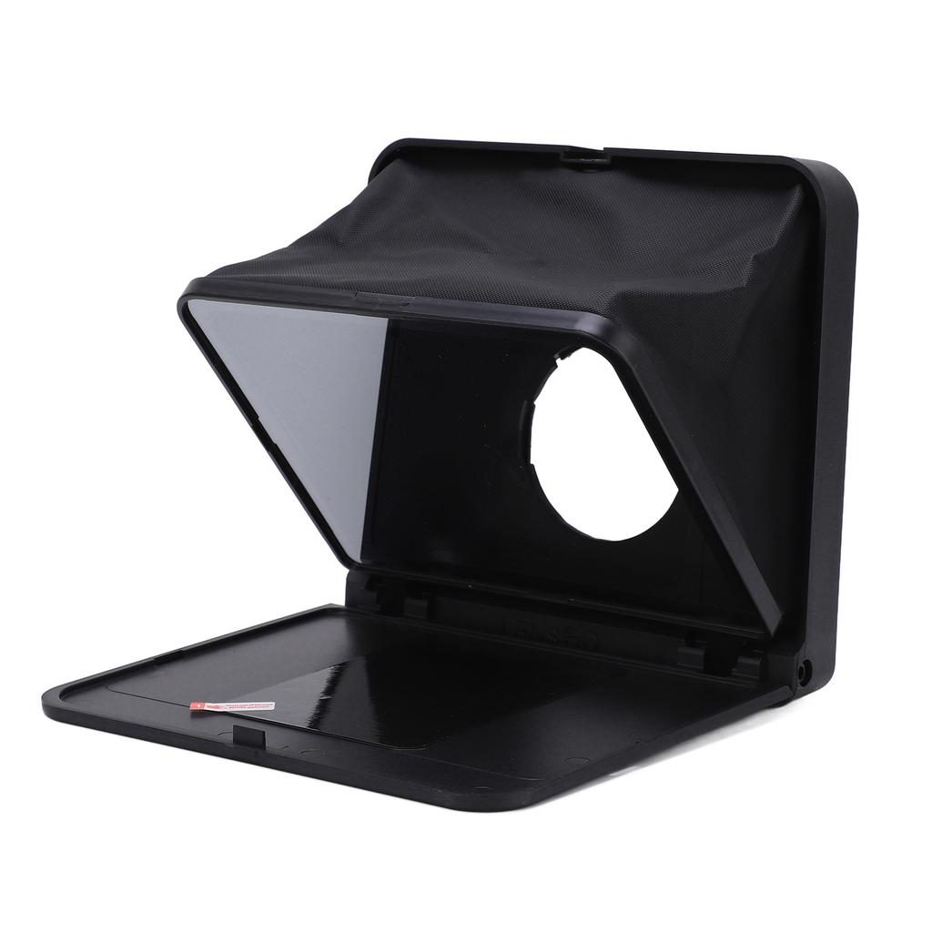 TC7 Faltbarer Tragbarer Teleprompter für Smartphone Tablet SLR-Kamera mit Fernbedienung