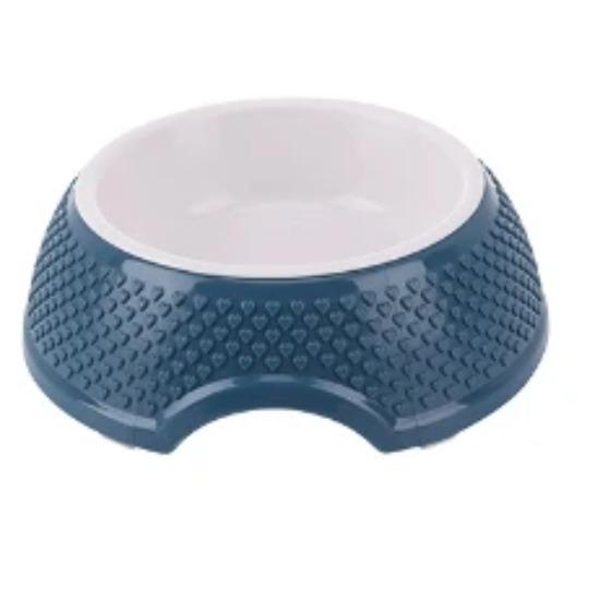 Cat Dog Bowl უჟანგავი ფოლადის Cat Bowls დამცავი კისრის Puppy Cats მიმწოდებელი, რომელიც არ მოცურავს ავარიის უნარს, საყრდენი შინაური ცხოველების საკვები წყლის კონტეინერი