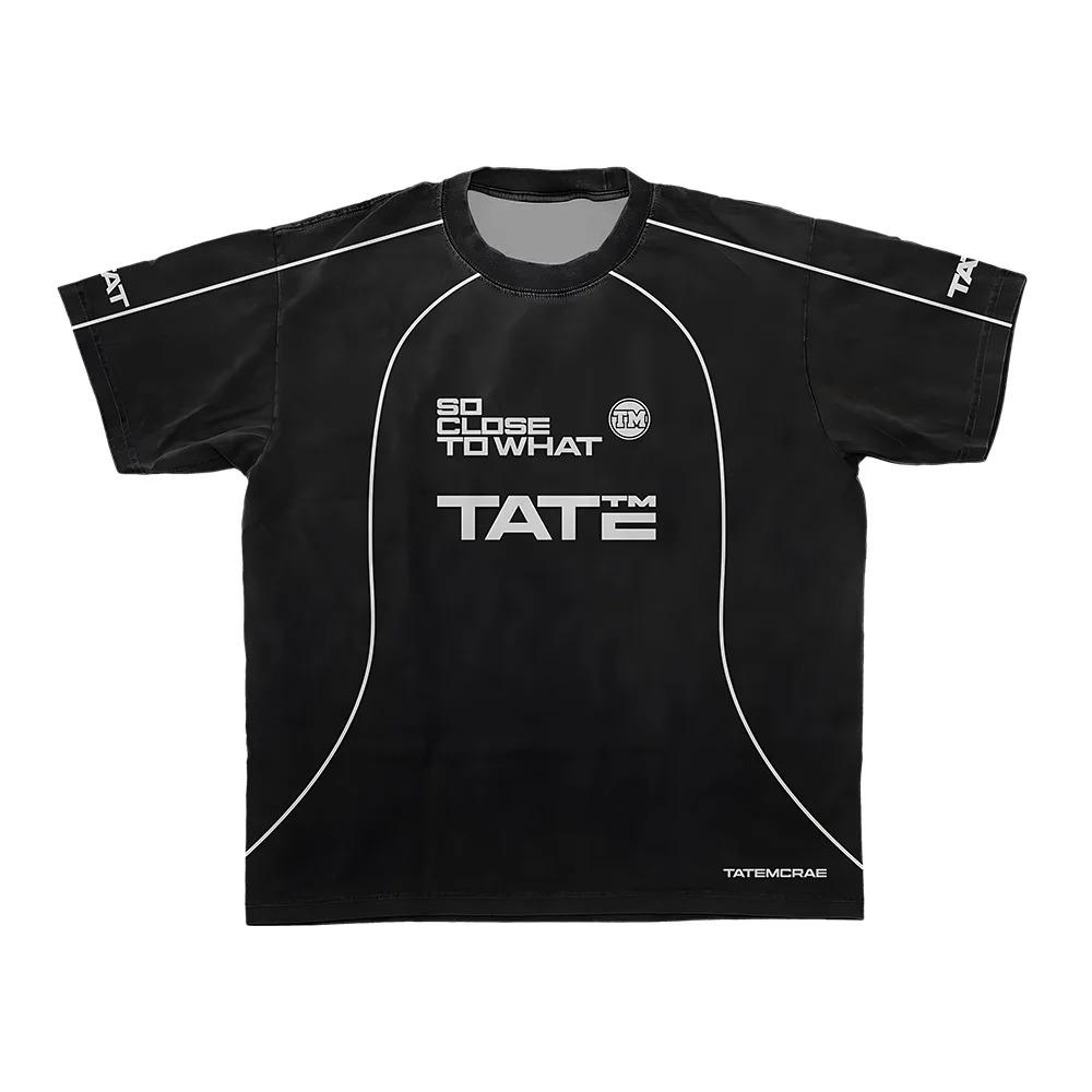 Tate Mcrae SC2W T-Shirts für Herren Damen Reines Baumwoll-T-Shirt Rundhalsausschnitt Hochwertiges T-Shirt Kurzarm Kleidung Retro Streetwear
