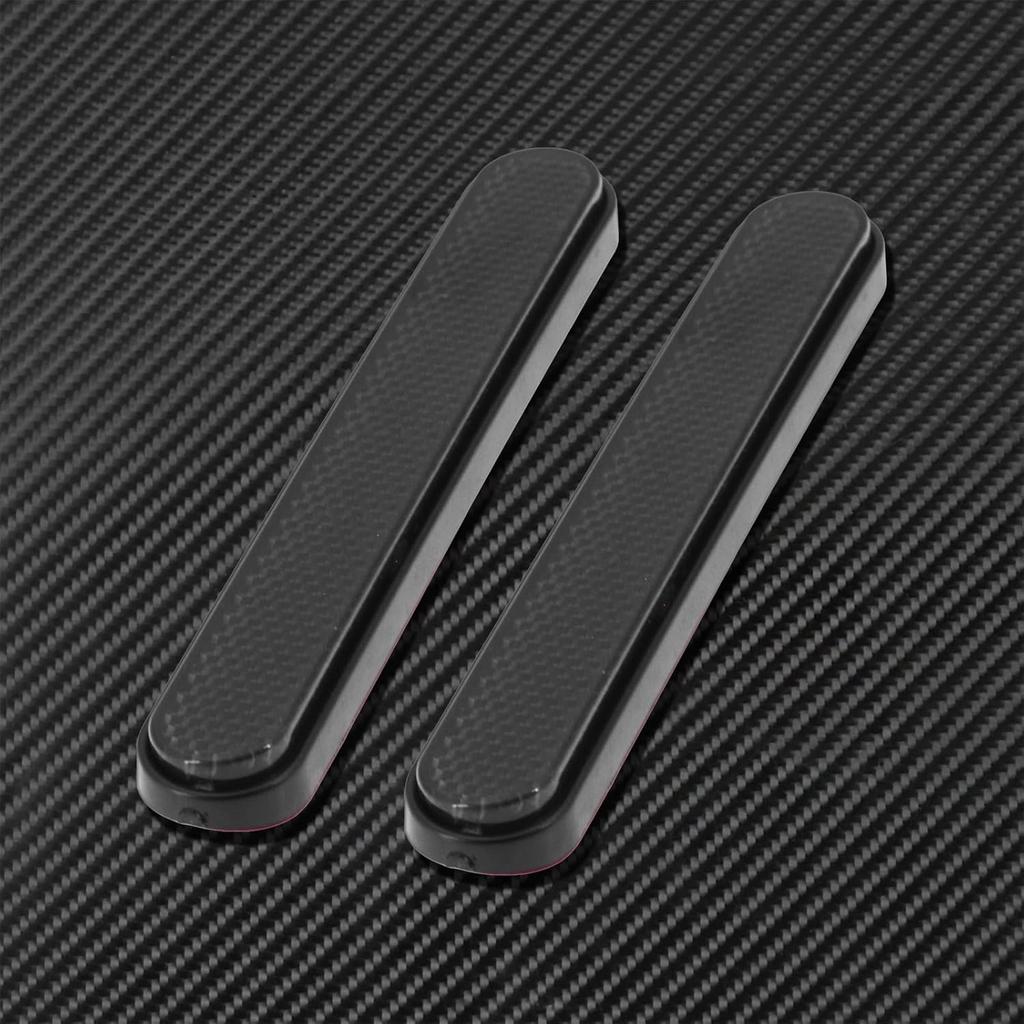 Motorrad Gabelunterteile Reflektor Schieber Satteltasche Reflektorabdeckung Passend für Harley Touring Dyna Softail Sportster XL 883 1200 Grau