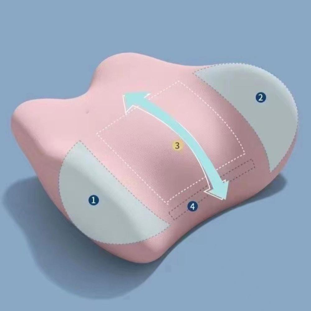 Head and Neck PillowMemory Foam Sleeping Lumbar Pillow Car Headrest Lumbar Support Ergonomic Chair Cushion Backrest