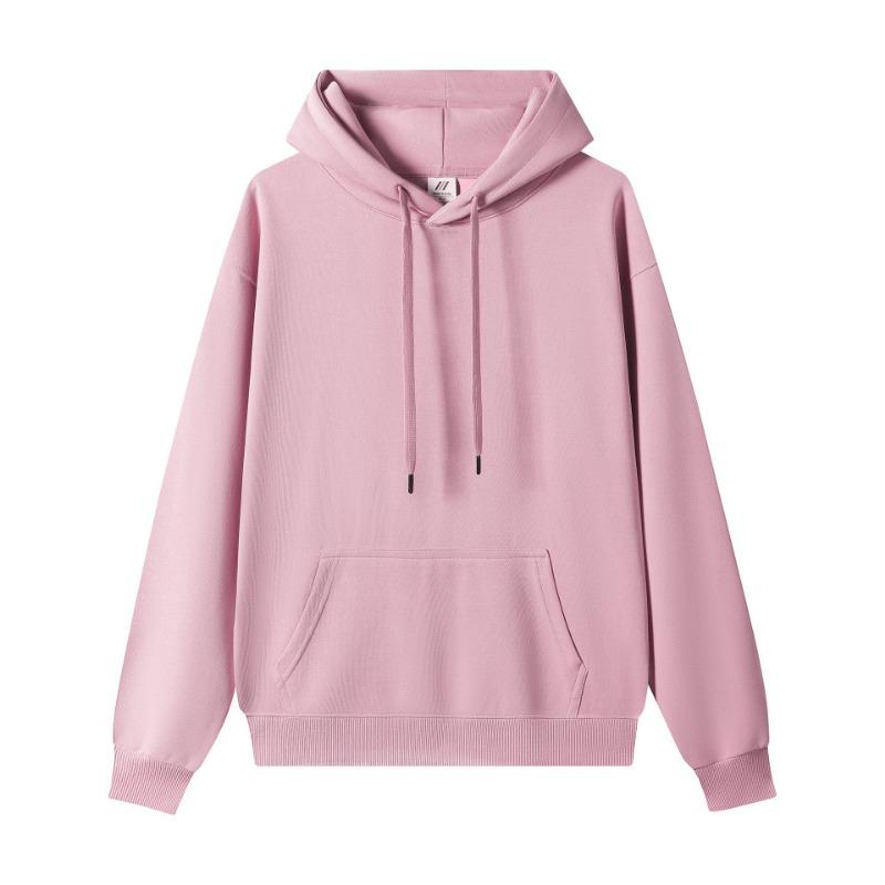 

Новый австрийский бархатный плечевой свободный худи мужской осенне-зимний бархатный теплый худи 3XL розовый