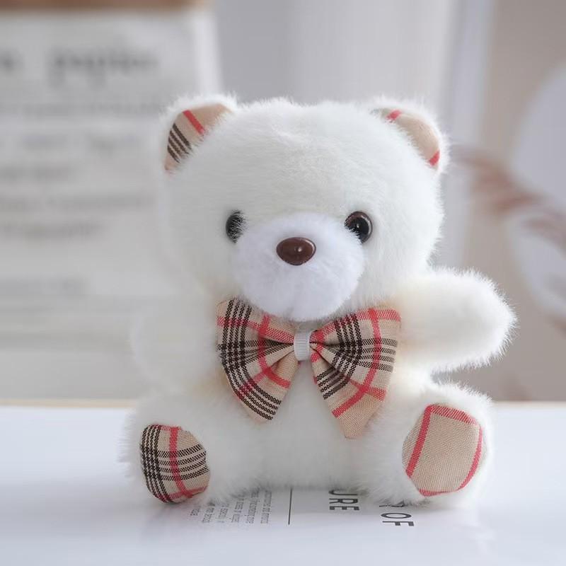 Plush Bunny Bear Keychain With Cotton Filling For Kids And Adults