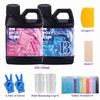Ultra Clear Fast-Drying Epoxy Resin– 1:1 Ratio, Heat Resistant Resin for Resin Crafts, Wooden Countertops & Creative Projects