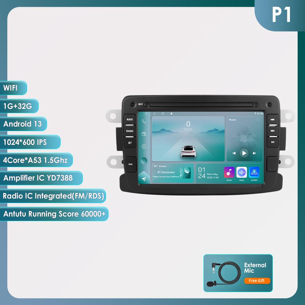 

Hizpo Intelligent RDS 7862 2din Android Автомагнитола для Dacia Logan Dokker Duster Sandero Lodgy Renault Captur Symbor Duster Lada Xray 2 Мультимедиа GPS P1 4Core 1G 32G