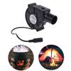 12V 7530 Soffiatori d'Aria Elettrici per Cottura Accendifuoco Ventola BBQ con Condotto d'Aria da 2,7 cm Ventola da Cottura Strumenti per Fornelli