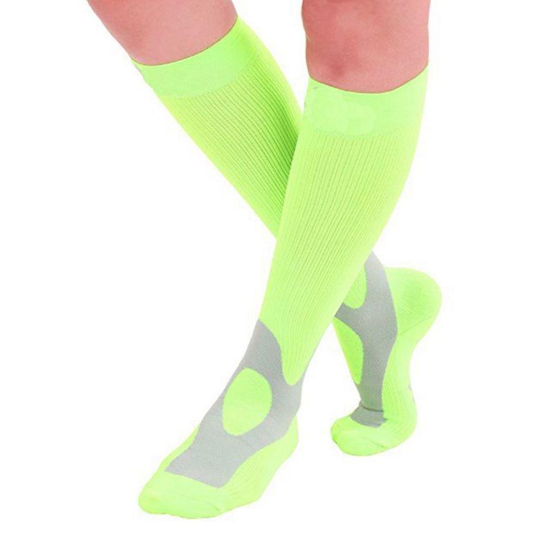 Running Compression Soccer Socks Stockings  Men Women Sports Socks for Marathon Cycling Football Socks
