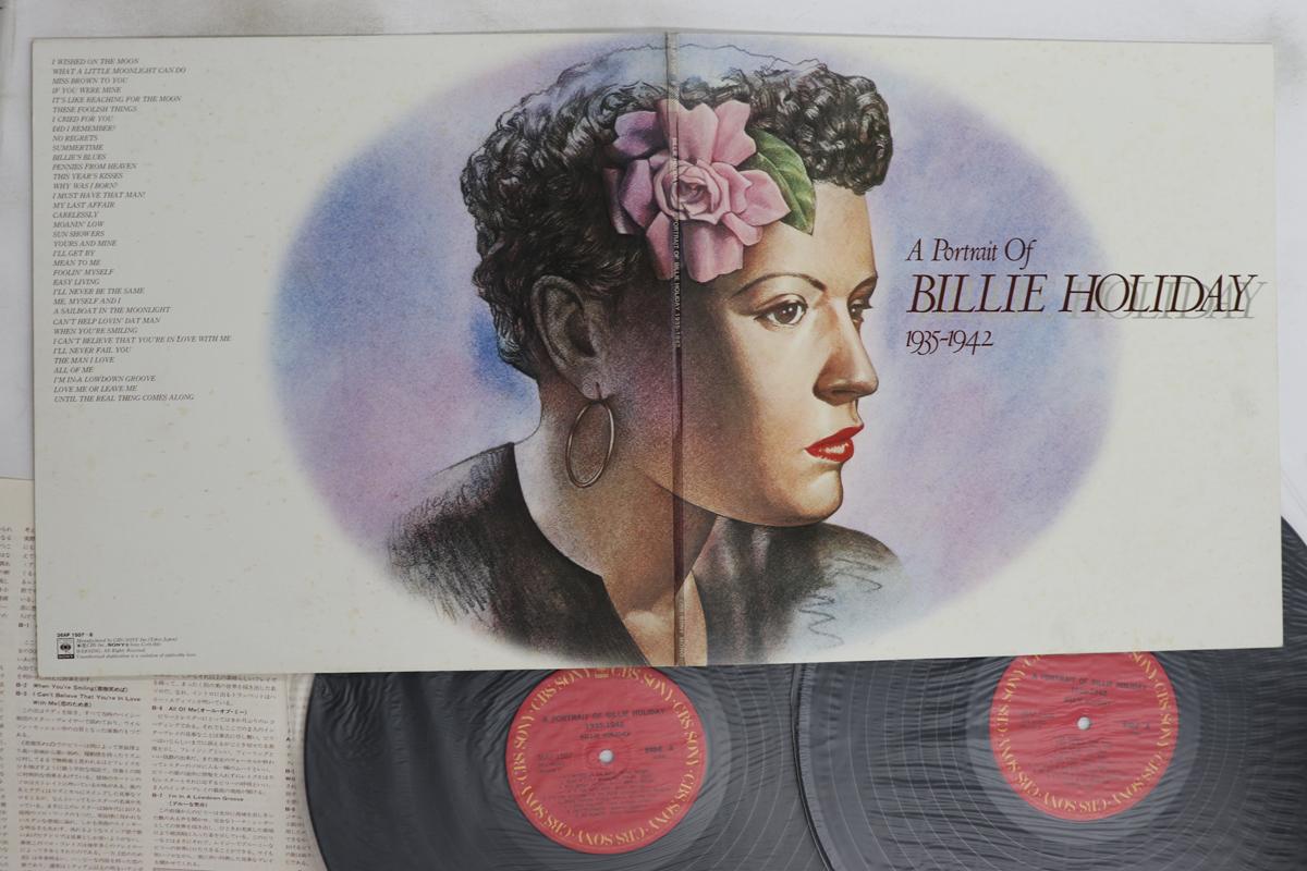 

LP Пластинка BILLIE HOLIDAY - Портрет Билли Холидей 1935 - 36AP1507 CBS SONY 1979 Япония Джаз Б/У