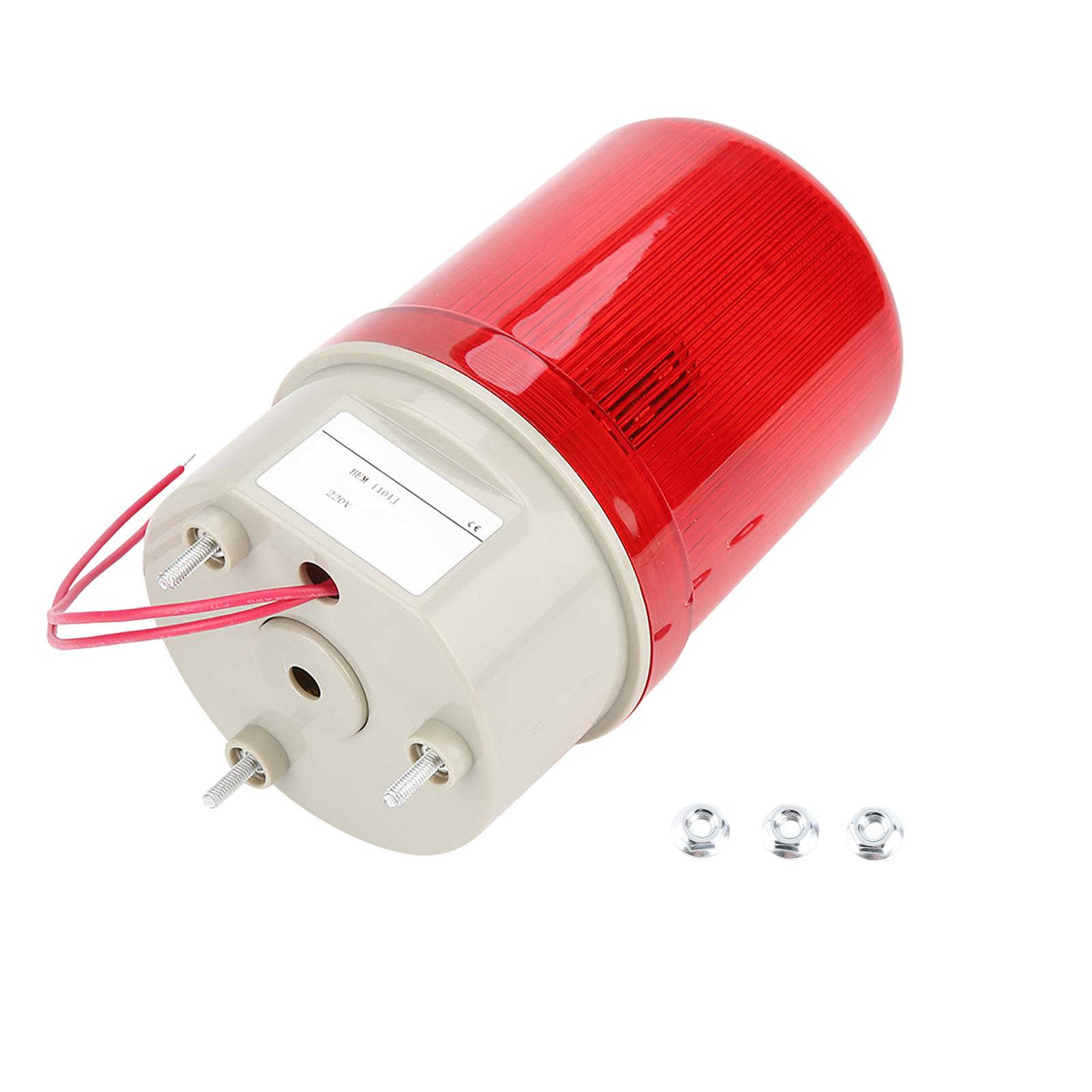 

Красные светодиодные предупреждающие огни Акустооптическая сигнализация Вращающийся свет Аварийный светодиодный стробоскоп