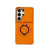 Fashion Hybrid Rugged Shockproof Phone Ring Stand Case Back Cover + Lens Protection For Samsung Galaxy S26 Ultra