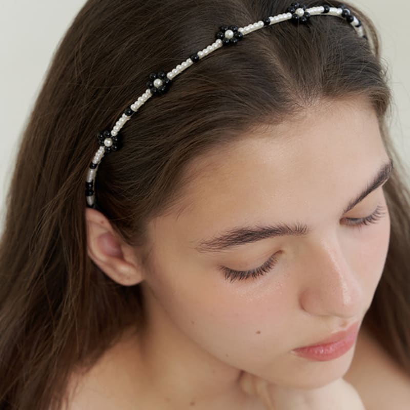 

GETMEBLING Жемчужный цветок Повязка для волос ONE(H268)