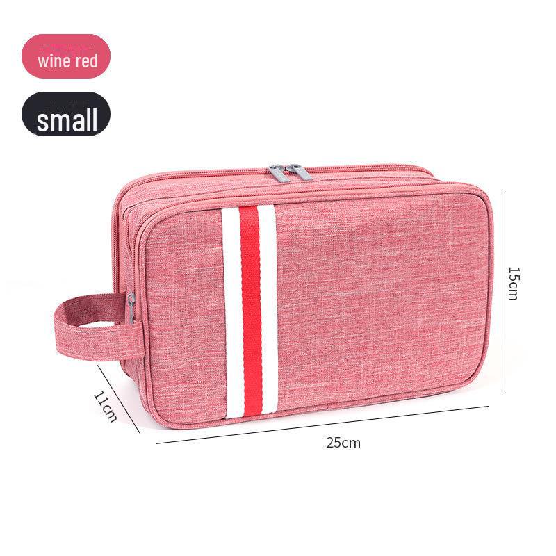 New Arrival Portable Cosmetic Bag with Wet & Dry Separation - Stylish Toiletry & Travel Storage Solution