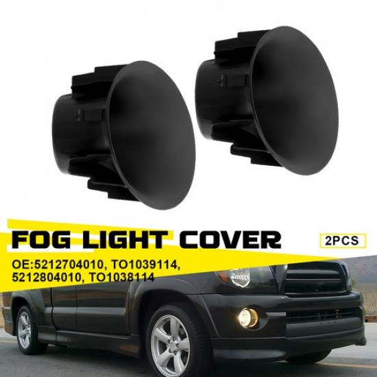 Передняя Черная Накладка на Противотуманную Фару 2 шт. для Toyota Tacoma Pre Runner 2005-2011