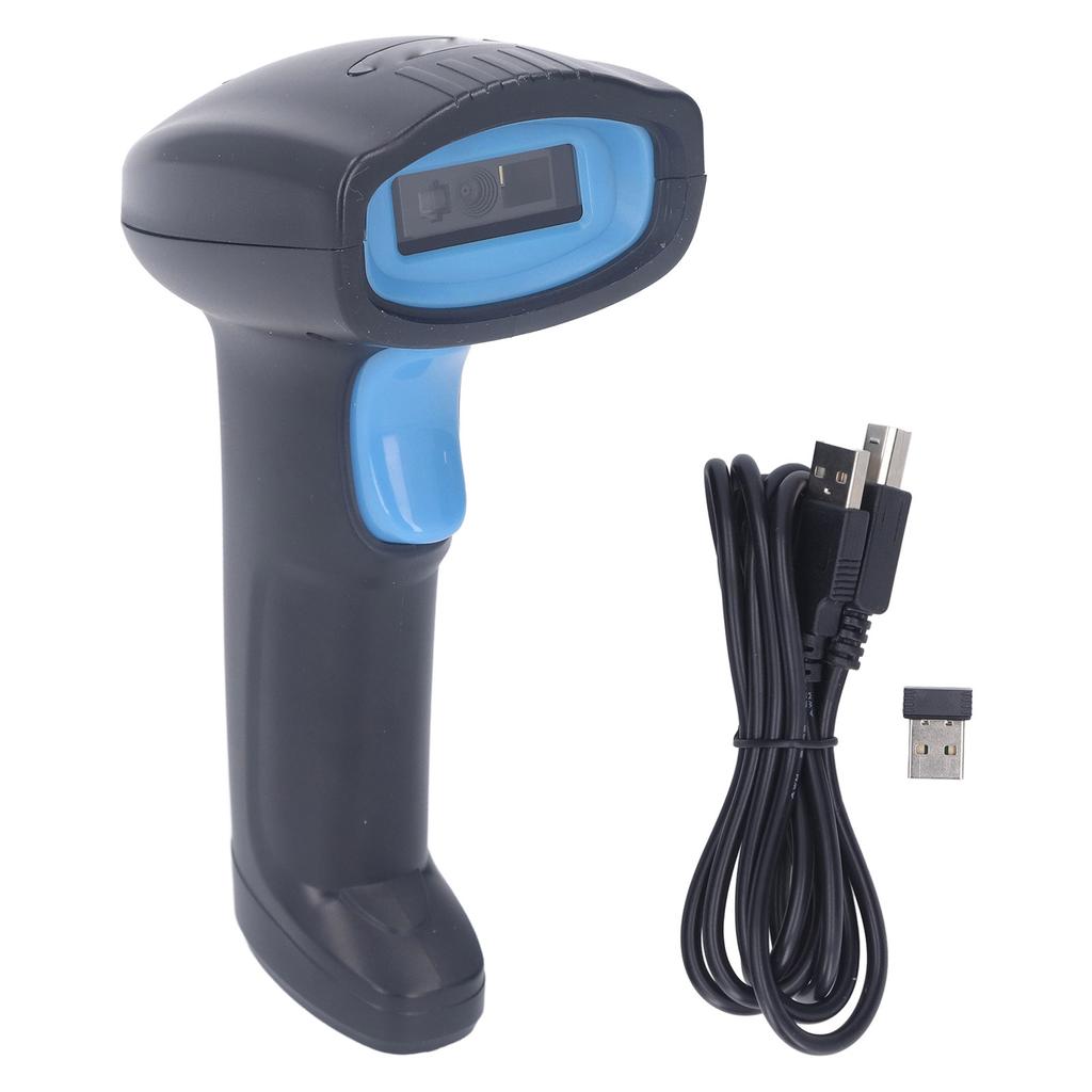 Handheld Barcode Scanner Wireless 1D 2D 2.4G Bluetooth USB 3 In 1 Automatic QR Code Scanner