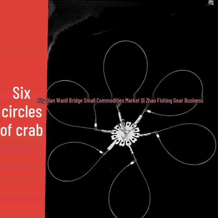 Crab Catching Kit: Tools for Hairy and Blue Crabs with Special Crab Hooks