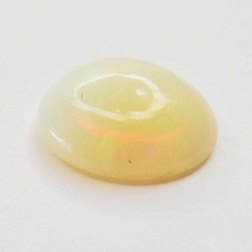 3.1 Ct Lab-Created Cabochon Multi Color Opal Jewelry Making Gemstone