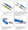 Knockdown Paintless Dent Repair Removal Kit Tools Fix Sheet Metal Hail Dings New