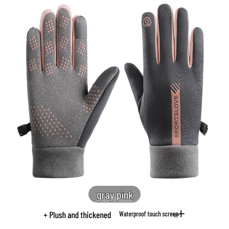 Women's Touchscreen Fleece-Lined Winter Gloves - Sports, Outdoor, Driving, and Cycling