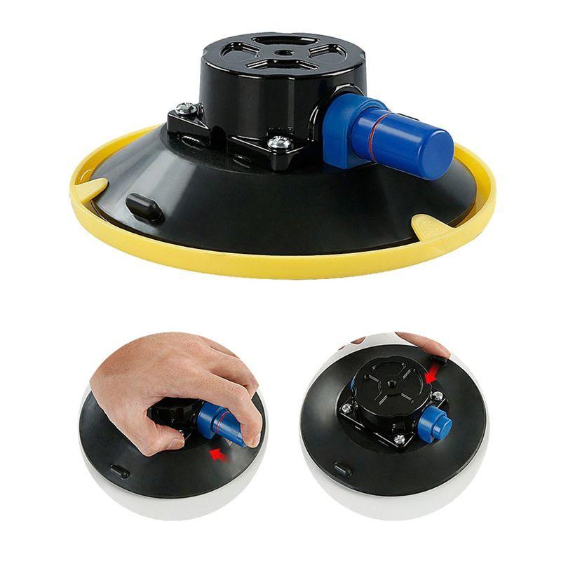 A03E-6 Inch Vacuum Suction Cups Glass Meta Cars Boats Rvs Vehicles Mount Base Hand Pump Glass Sucker Repair Hand Tools