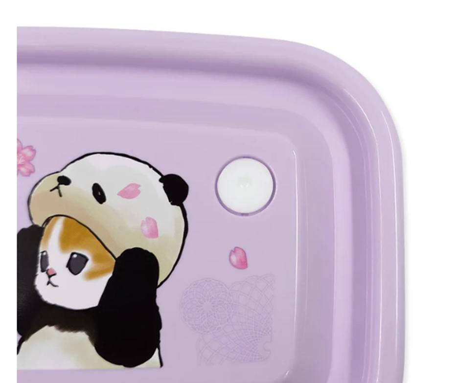 Mofusand Svačinový box 2dílná sada ( Panda Nyan ) Japonsko NOVÝ