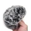 1-Piece Microphone Windscreen, Furry Microphone Cover, Microphone Accessory, Microphone Windscreen for Digital Video Recording Microphones, Outdoor Wi