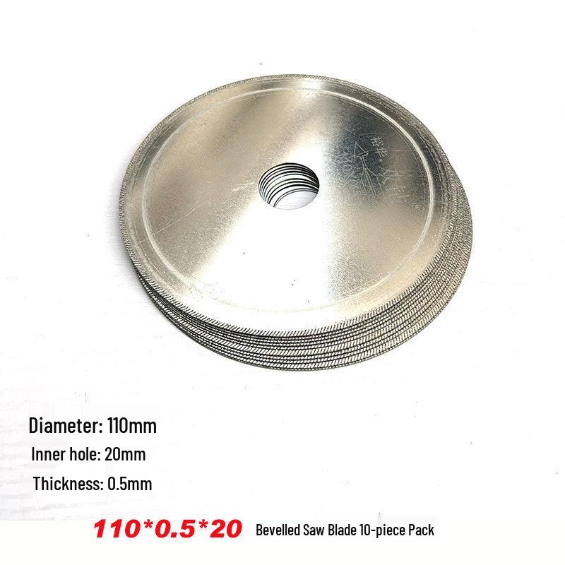 Yuhua Double Diamond Bevel Edge Cutting Disc for Jade, Turquoise & Amber - Thin Saw Blade by Feiyue.