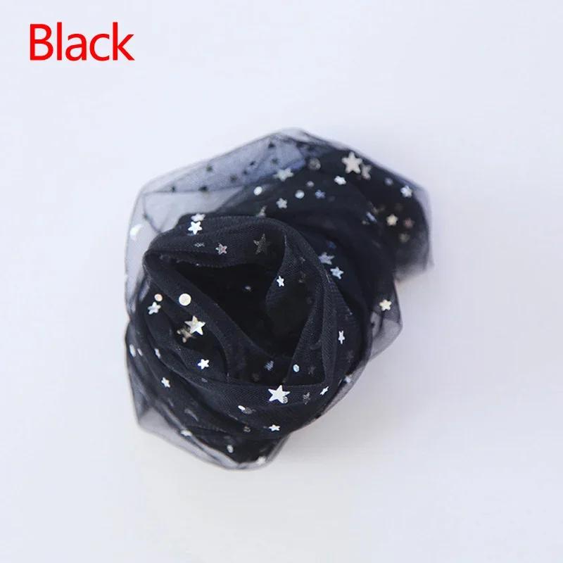 

Летняя мода конфетного цвета, тонкие сетчатые носки до щиколотки из тюля, прозрачные эластичные сетчатые носки с блестящими звездами и луной one size