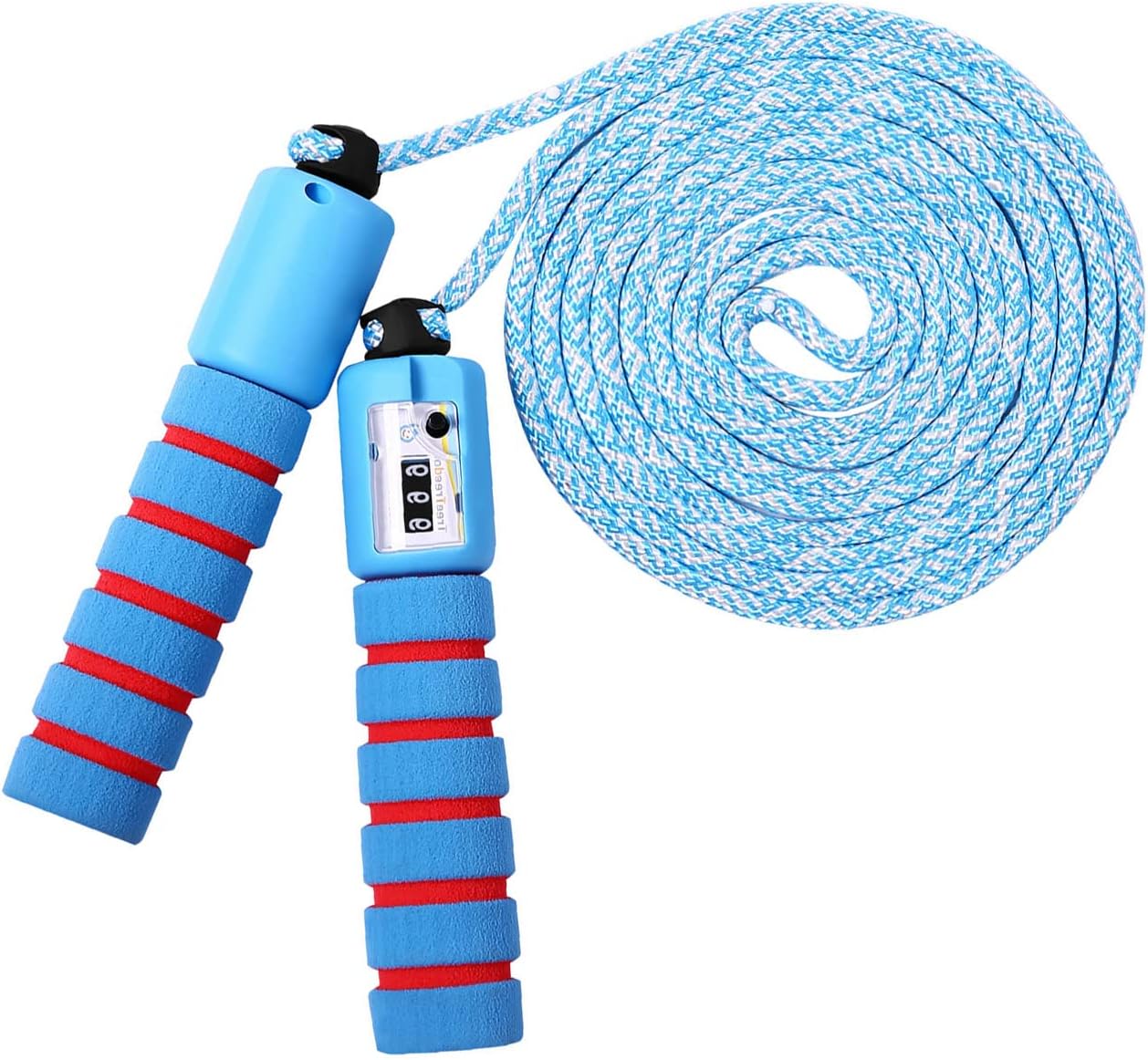 

Children s Skipping Rope with Counter Skipping Rope Adjustable with Comfortable & Non-Slip Handles for Girls Boys