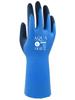 Weed AQUA Light Blue Work Gloves for Cleaning and Waterproof with Natural LL Size AQ-318L (10 Pairs) Cleaning, Grip, Rubber,