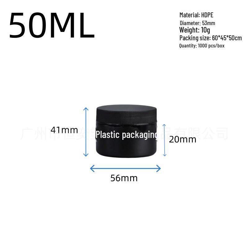 

Черная ПЭ бутылка с широким горлом (50г-1л) для приманки, маски для волос, грязи и многого другого