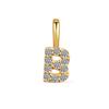 Minimalist Rhinestone Letter Pendant 26 Alphabet Charms For DIY Necklace Bracelet Personalized Jewelry Accessory