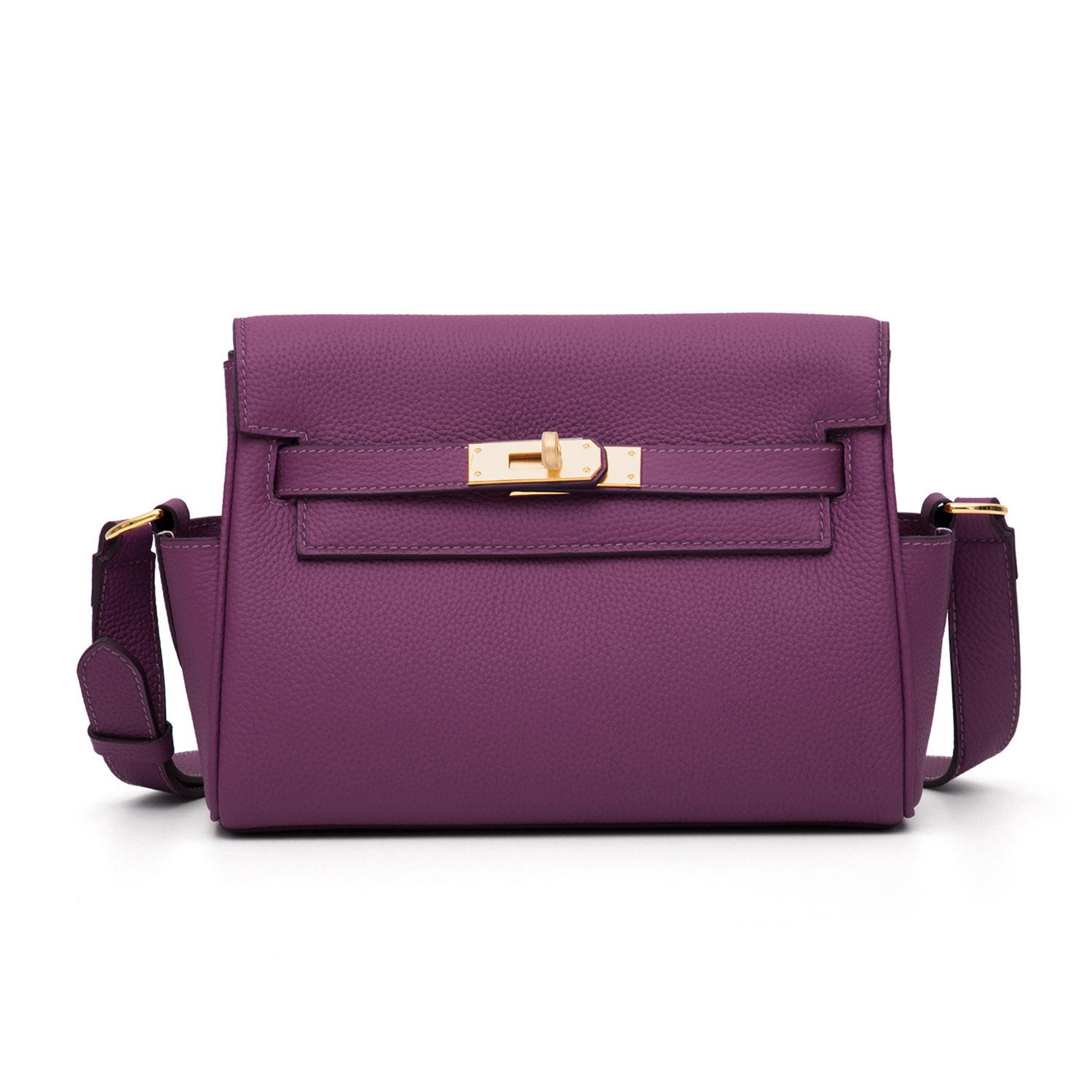 

Первый слой коровьей кожи сумка женская ретро почтальон сумка плечо сумка-седло Tide