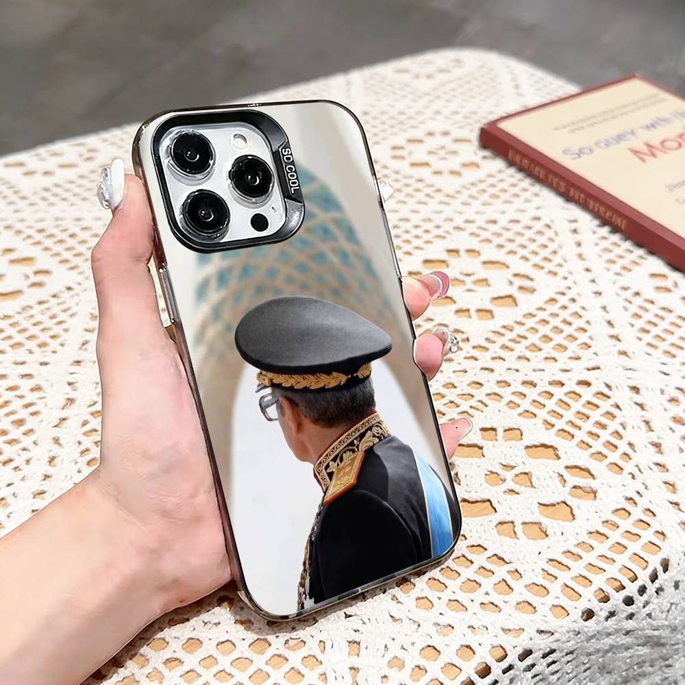 m-Mohammad Reza Pahlavi Phone Case For iPhone 17,16,15,14,13,12,11 Plus,Pro Max,XS,Colored silver phone case iPhone16